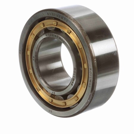 Rollway Cylindrical Bearing - Caged Roller - Straight Bore - Unsealed NU 2314 EM C3